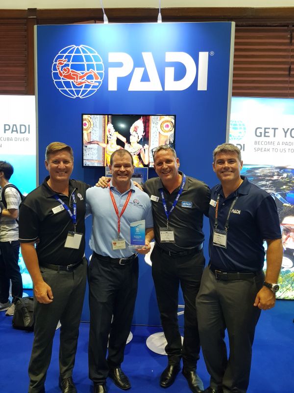First Aid Training Bangkok receiving Padi Award First Aid Training Bangkok receiving Padi Award